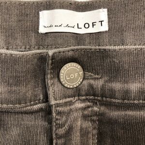LOFT Modern Boot Corduroy Pants